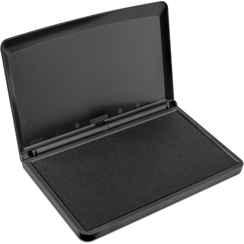 MaxMark Large Premium Black Ink Stamp Pad - 3.5" x 6.25" - Quality Felt Pad - Image 2